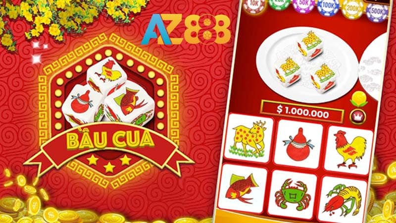 bầu cua tôm cá Az888