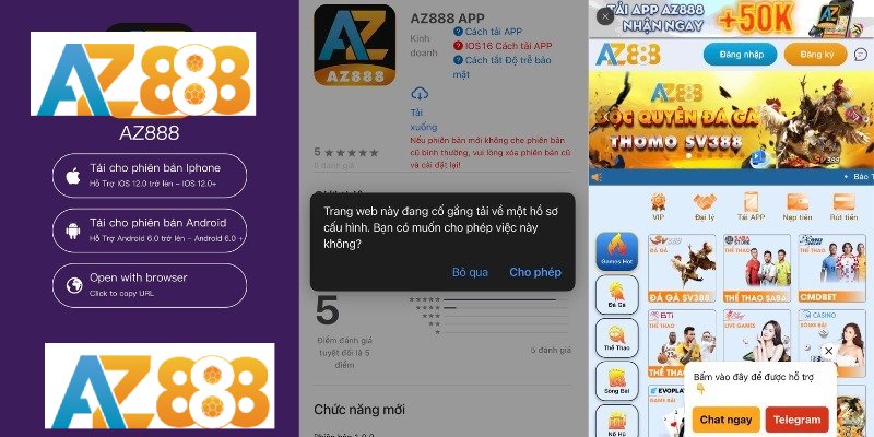 tải app AZ888